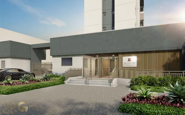 Portaria do condomínio Mérito João Dias em Santo Amaro