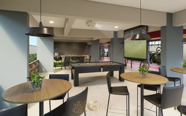 Sport bar do condomínio Mérito João Dias em Santo Amaro