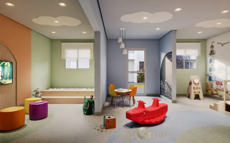 Brinquedoteca Do Condomínio Mérito Lapa Com Espaço Infantil