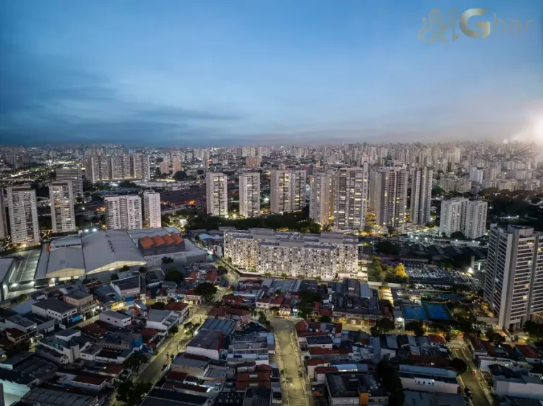Vista Aérea Da Fachada Do Mérito Lapa No Bairro Da Lapa Em São Paulo