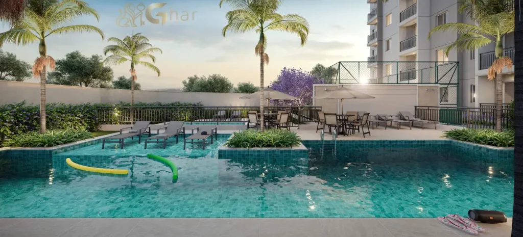 Piscina Com Deck Molhado Do Condomínio Mérito Lapa Na Lapa