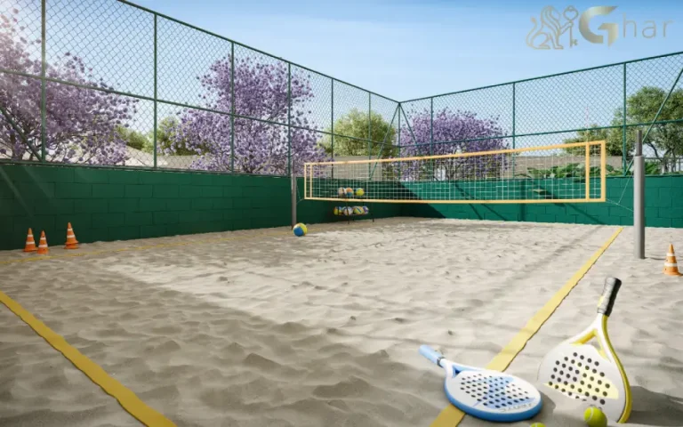 Quadra De Beach Tennis Do Condomínio Mérito Lapa Em São Paulo