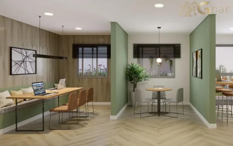 Coworking do condomínio Mérito Santo Amaro em Santo Amaro SP