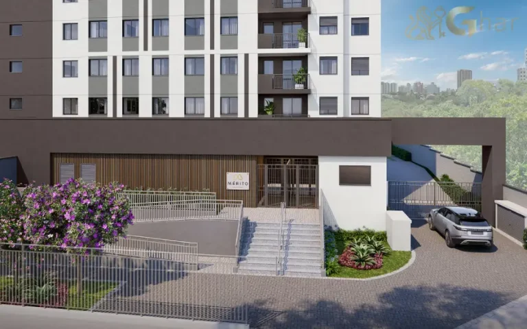 Portaria do condomínio Mérito Santo Amaro em São Paulo