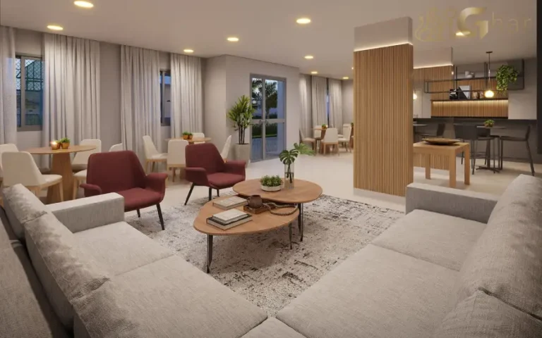 Salão de festas do condomínio Mérito Santo Amaro em Santo Amaro SP