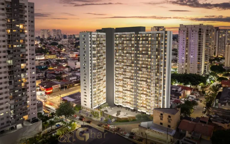 Fachada do condomínio Mérito Vila Mascote na Vila Mascote, Zona Sul de São Paulo