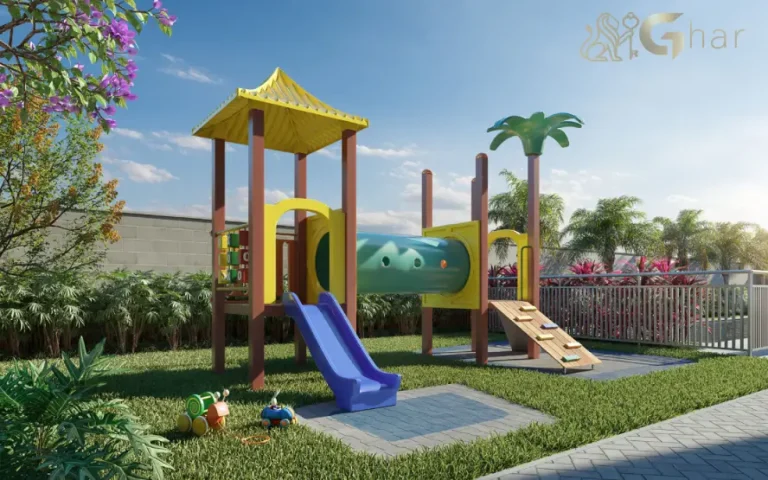 Playground do condomínio Mérito Vila Mascote na Vila Mascote, Zona Sul de São Paulo