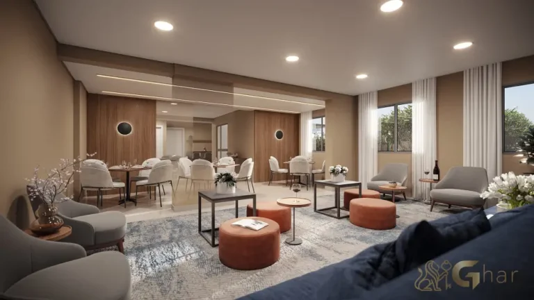 Salão de festas do condomínio Mirae Bom Retiro para eventos e confraternizações