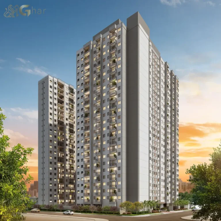 Fachada do condomínio Modern Mooca com arquitetura moderna na Mooca