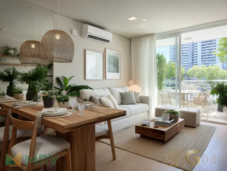 Apartamento decorado da MRV Engenharia em São Paulo