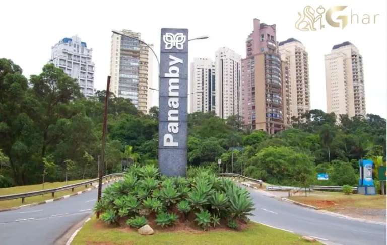 Panamby bairro na Zona Sul de São Paulo com acesso residencial e perfil arborizado