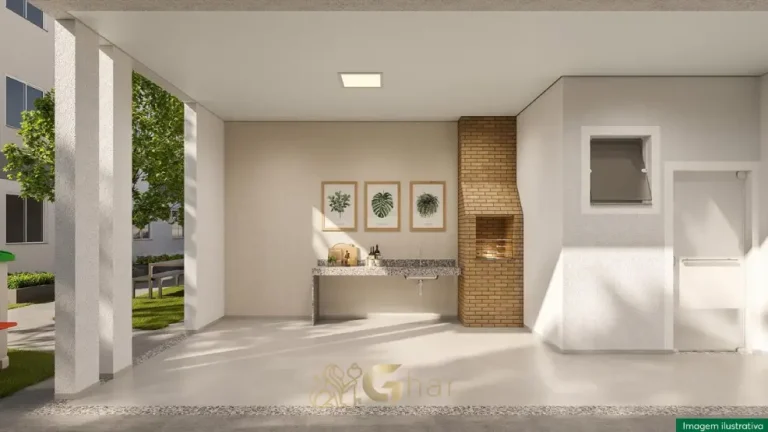 Espaço gourmet do condomínio Parque Holandês na Cidade Ademar São Paulo