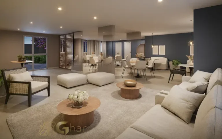 Salão de festas do condomínio Praça Santo Antônio em Santo Amaro