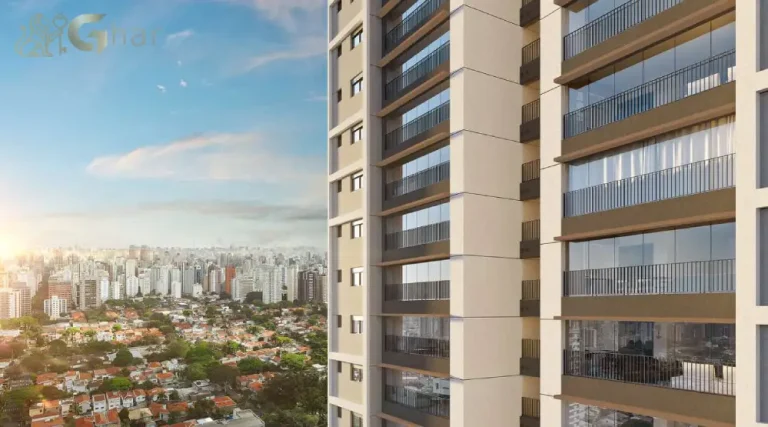 Fachada do Quintessence Campo Belo com varandas amplas