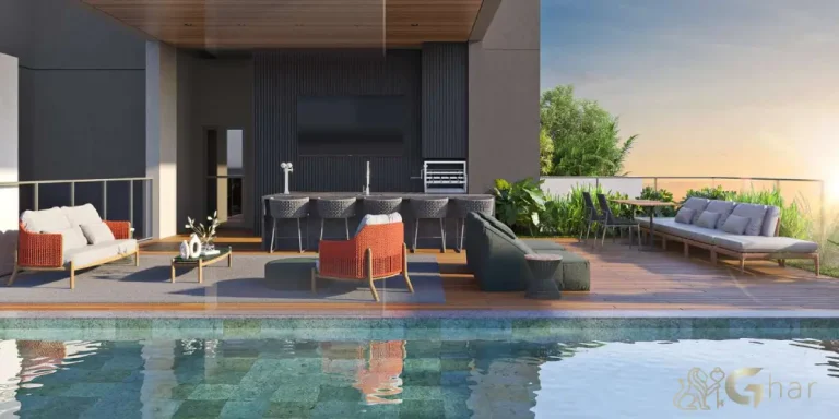 Private Pool Rooftop do Quintessence Campo Belo com área exclusiva