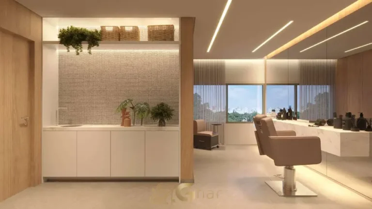 Espaço beauty do Quintessence Campo Belo para cuidados pessoais