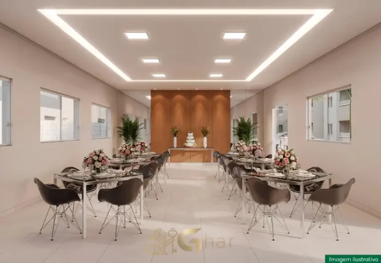 Salão de festas do condomínio Recanto do Limoeiro no Limão SP