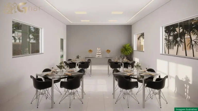 Salão de festas do Residencial Estoril em Interlagos