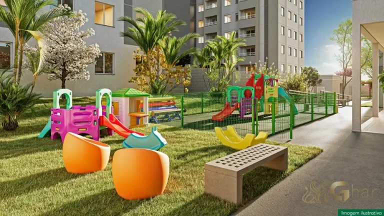 Playground infantil do Residencial Ipês em Itaquera