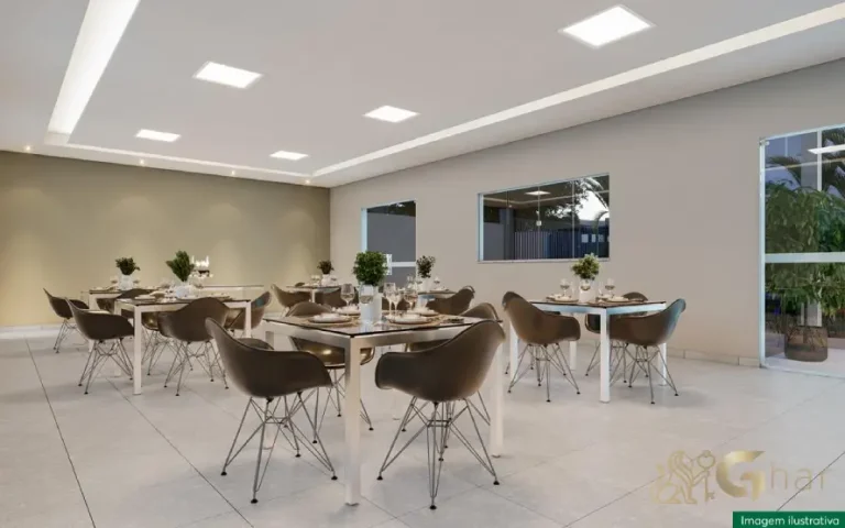 Salão de festas do Residencial Ipês em Itaquera