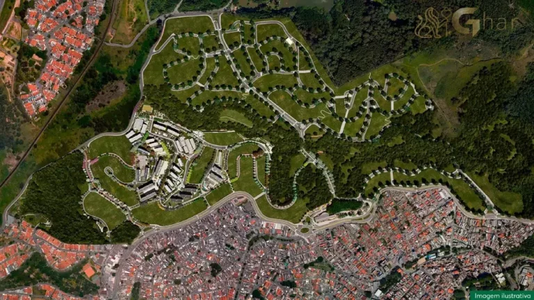 Vista aérea do terreno do Residencial Poente Dos Tucanos em Pirituba, São Paulo
