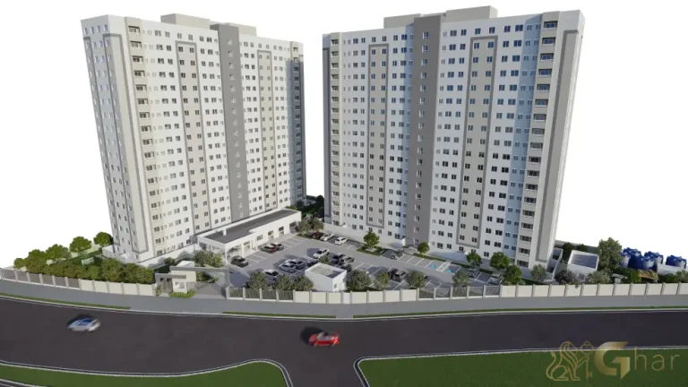 Vista aérea do Residencial Silverstone em Interlagos com localização estratégica na Zona Sul