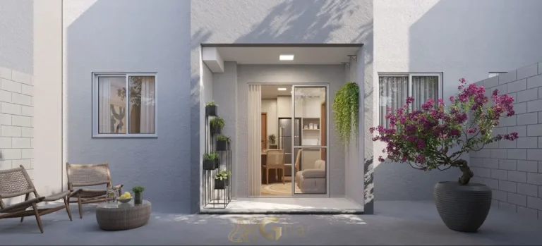 Apartamento decorado do Saint Rose em Sapopemba com varanda garden