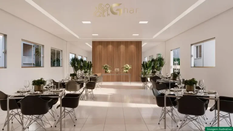 Salão de festas do condomínio Saint Virginia no Itaim Paulista São Paulo