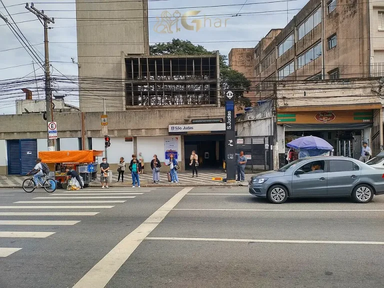 Estação São Judas do metrô no bairro São Judas, Zona Sul de São Paulo