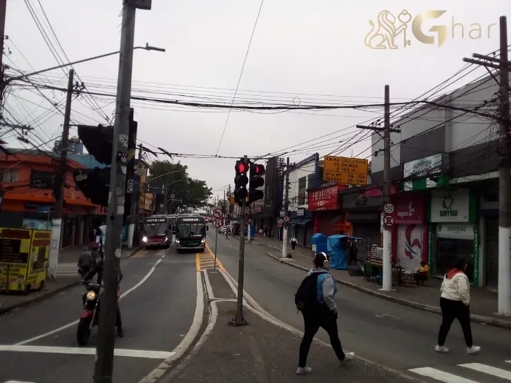 Avenida Mateo Bei na Zona Leste de SP