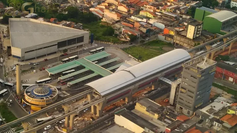 Estação de metrô do bairro Sapopemba na Zona Leste de São Paulo