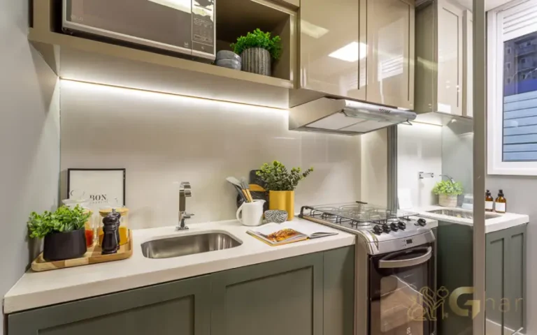 Cozinha Do Apartamento Decorado Silver Lyne Pirituba