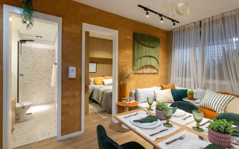 Sala Do Apartamento Decorado Silver Lyne Pirituba