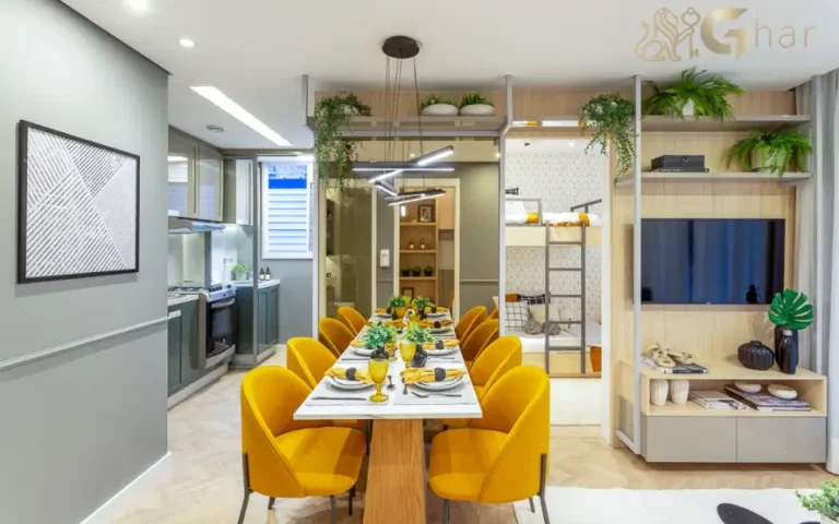 Sala De Jantar Do Apartamento Decorado Silver Lyne Pirituba