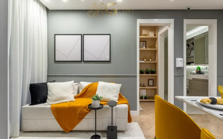 Sala Living Do Apartamento Decorado Silver Lyne Pirituba