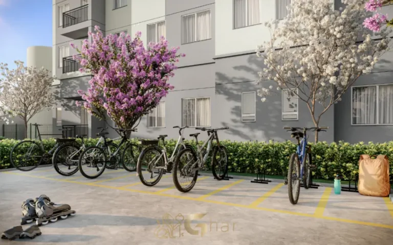 Bicicletário Do Condomínio Silver Lyne Pirituba