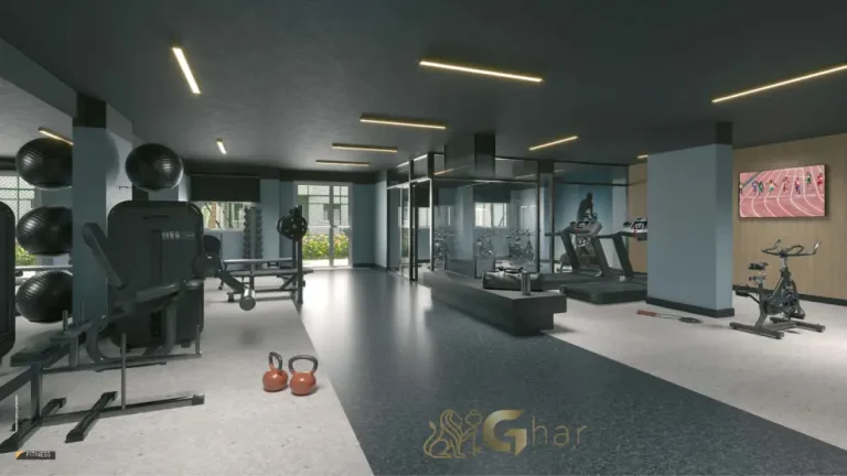 Academia fitness do condomínio Singular Butantã equipada para treinos completos