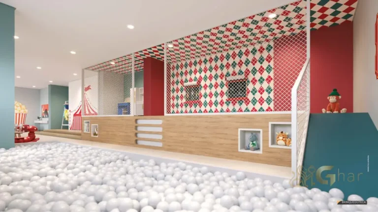 Brinquedoteca do condomínio Singular Butantã com espaço infantil seguro e equipado em São Paulo