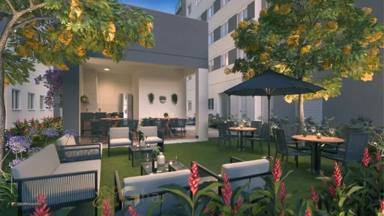 Churrasqueira do condomínio Singular Butantã para lazer e confraternização no Butantã