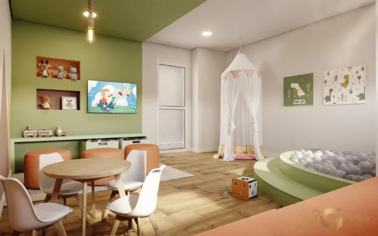 Brinquedoteca do condomínio Soul Miguel Yunes em Interlagos SP