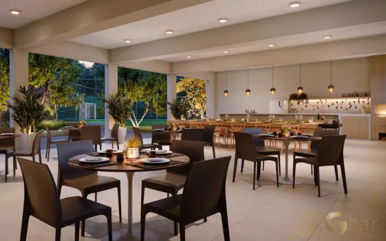 Churrasqueira do condomínio Soul Miguel Yunes em Interlagos SP