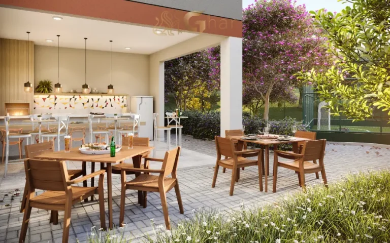 Churrasqueira do condomínio Soul Miguel Yunes em Interlagos SP