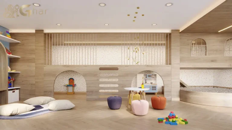 Brinquedoteca do condomínio Supreme Anália Franco com ambiente infantil seguro