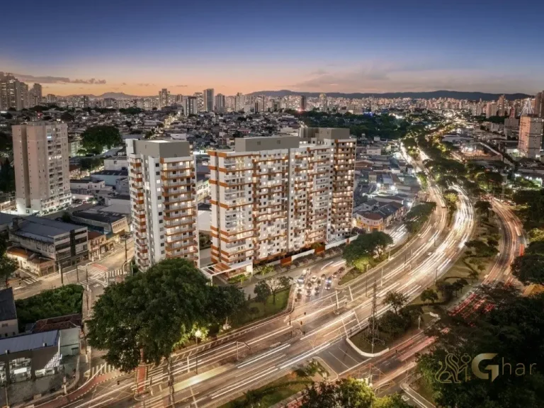 Vista aérea do condomínio Supreme Anália Franco no Jardim Anália Franco