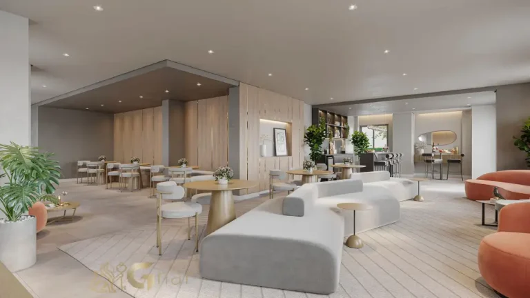 Salão de festas do condomínio Supreme Anália Franco com espaço para eventos