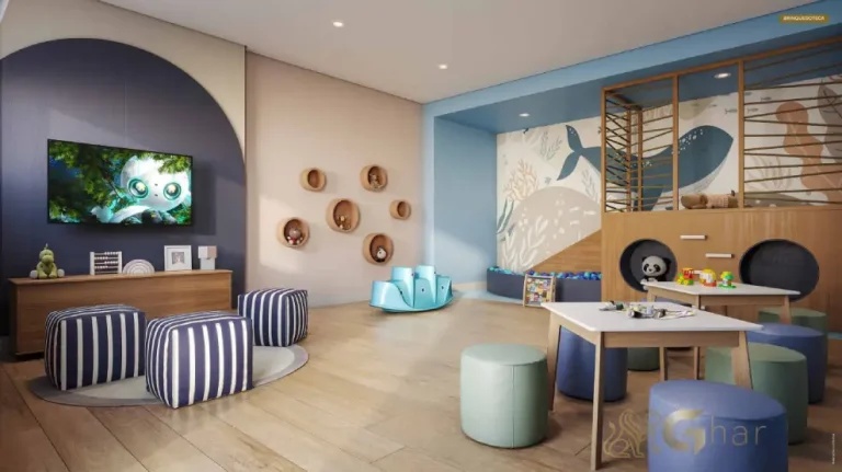 Brinquedoteca do The One Chácara Santo Antônio para lazer infantil