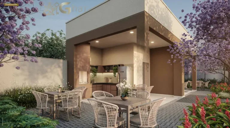 Churrasqueira do The One Chácara Santo Antônio para convivência e lazer