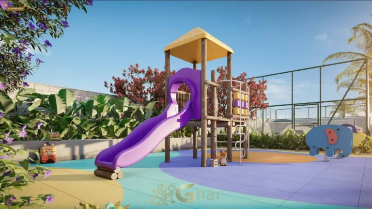 Playground do The One Chácara Santo Antônio para lazer infantil