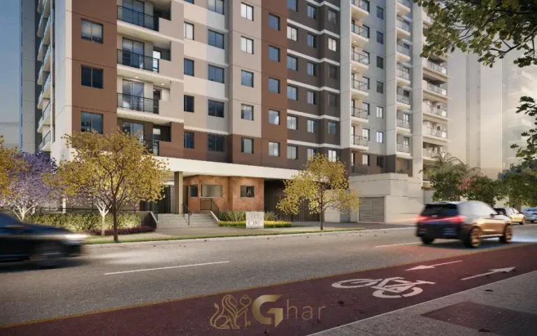 Fachada e portaria do The One Granja Julieta na Chácara Santo Antônio, São Paulo