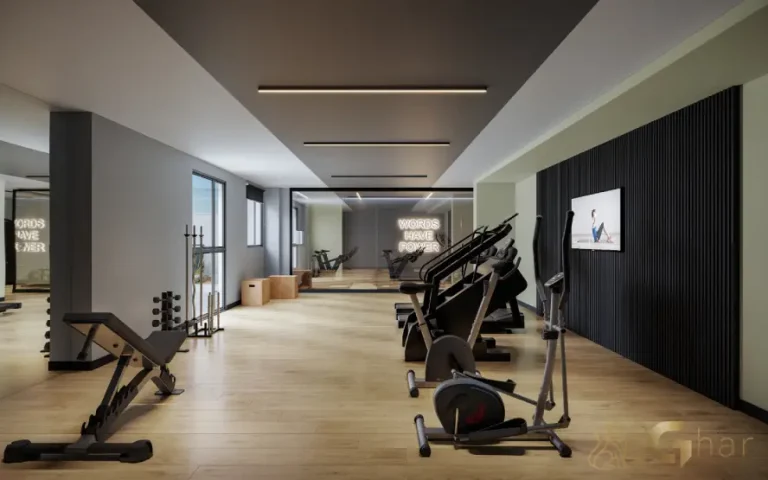 Academia fitness do The One Granja Julieta na Chácara Santo Antônio, São Paulo